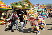 Straßenkünstler Wettbewerb auf dem Frühlingsfest (Foto: Ingrid Grossmann)